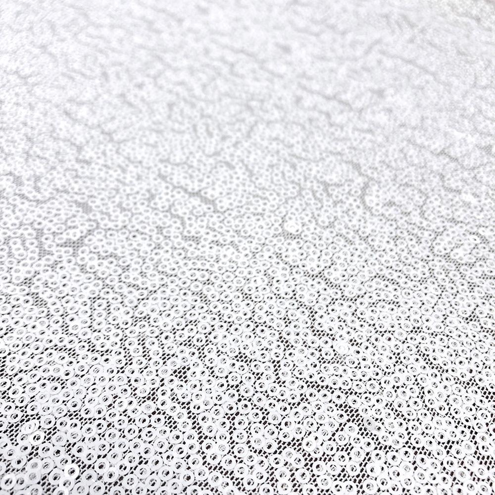 Zigzag Starlight Micro Sequins On Stretch Mesh - Image 4